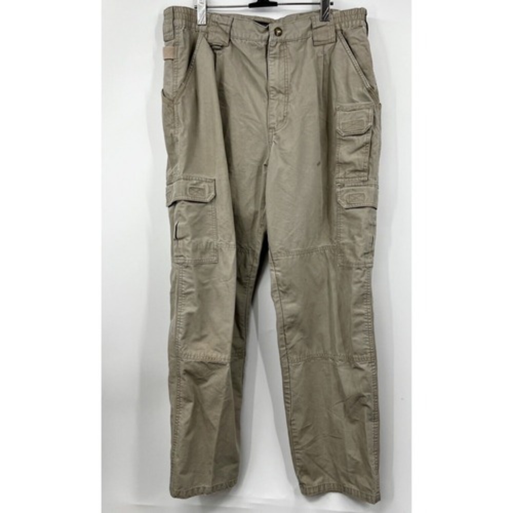 5.11 Tactical Series Mens Cargo Pants Size 36/32 Beige Outdoor Workwear